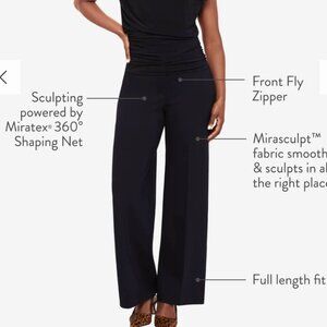 Mirasculpt Wide-Leg Pants NWT by Body by Miracle Suit